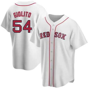 Lucas Giolito Men's Boston Red Sox Replica Home Jersey - White