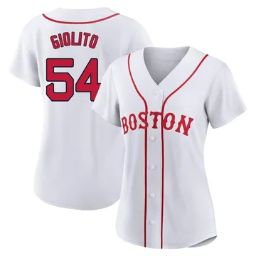 Lucas Giolito Women's Boston Red Sox Authentic 2021 Patriots' Day Jersey - White