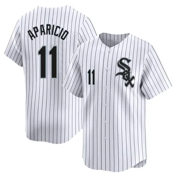 Luis Aparicio Men's Chicago White Sox Limited Home Jersey - White