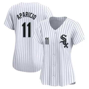 Luis Aparicio Women's Chicago White Sox Limited Home Jersey - White