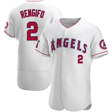 Luis Rengifo Men's Los Angeles Angels Authentic Jersey - White