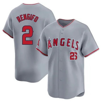 Luis Rengifo Men's Los Angeles Angels Limited Away Jersey - Gray