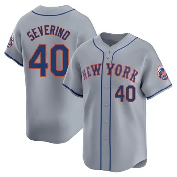 Luis Severino Men's New York Mets Limited Away Jersey - Gray