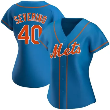 Luis Severino Women's New York Mets Authentic Alternate Jersey - Royal