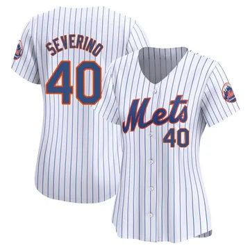 Luis Severino Women's New York Mets Limited Home Jersey - White