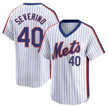 Luis Severino Youth New York Mets Limited Cooperstown Collection Jersey - White