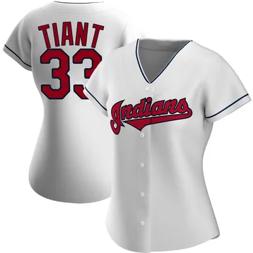 Luis Tiant Women's Cleveland Guardians Authentic Home Jersey - White