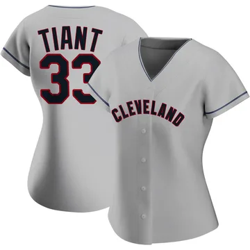 Luis Tiant Women's Cleveland Guardians Authentic Road Jersey - Gray