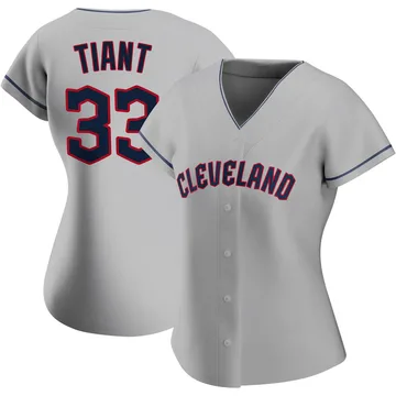 Luis Tiant Women's Cleveland Guardians Authentic Road Jersey - Gray