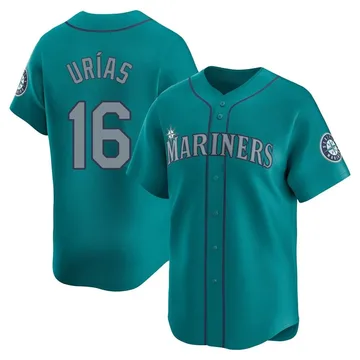 Luis Urias Men's Seattle Mariners Limited Alternate Jersey - Aqua