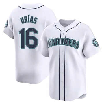 Luis Urias Men's Seattle Mariners Limited Home Jersey - White