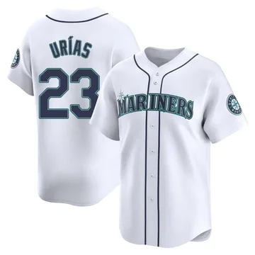 Luis Urias Men's Seattle Mariners Limited Home Jersey - White