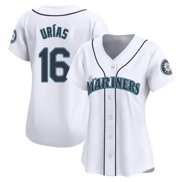 Luis Urias Women's Seattle Mariners Limited Home Jersey - White