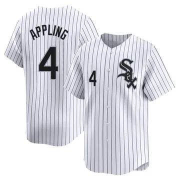 Luke Appling Men's Chicago White Sox Limited Home Jersey - White