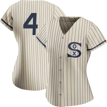 Luke Appling Women's Chicago White Sox Authentic 2021 Field of Dreams Jersey - Cream