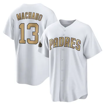 Manny Machado Men's San Diego Padres Game Replica 2022 All-Star Jersey - White