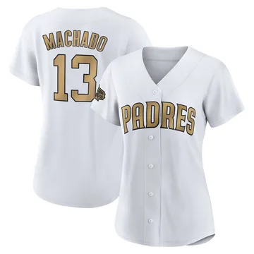 Manny Machado Women's San Diego Padres Game Authentic 2022 All-Star Jersey - White