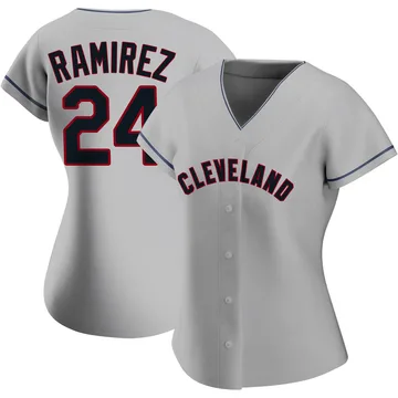 Manny Ramirez Women's Cleveland Guardians Authentic Road Jersey - Gray