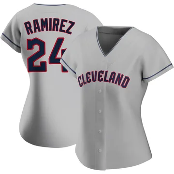 Manny Ramirez Women's Cleveland Guardians Authentic Road Jersey - Gray