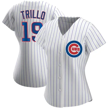 Manny Trillo Women's Chicago Cubs Authentic Home Jersey - White