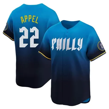 Mark Appel Men's Philadelphia Phillies Limited 2024 City Connect Jersey - Blue