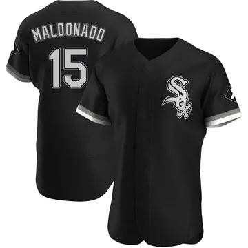 Martin Maldonado Men's Chicago White Sox Authentic Alternate Jersey - Black