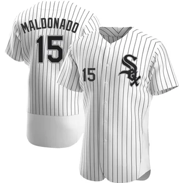 Martin Maldonado Men's Chicago White Sox Authentic Home Jersey - White