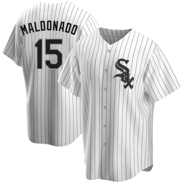 Martin Maldonado Men's Chicago White Sox Replica Home Jersey - White