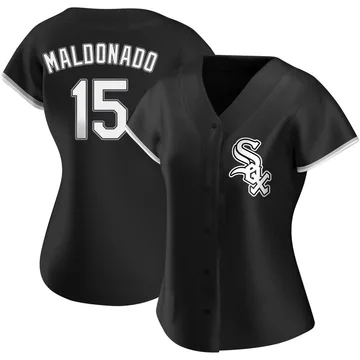 Martin Maldonado Women's Chicago White Sox Authentic Alternate Jersey - Black