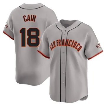 Matt Cain Men's San Francisco Giants Limited Away Jersey - Gray