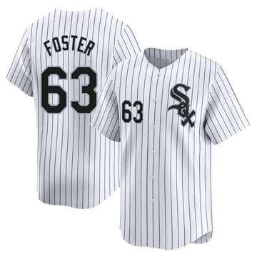 Matt Foster Men's Chicago White Sox Limited Home Jersey - White