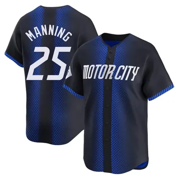 Matt Manning Men's Detroit Tigers Limited 2024 City Connect Jersey - Blue