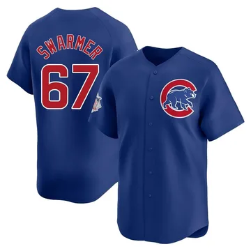 Matt Swarmer Men's Chicago Cubs Limited Alternate Jersey - Royal