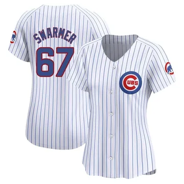 Matt Swarmer Women's Chicago Cubs Limited Home Jersey - White