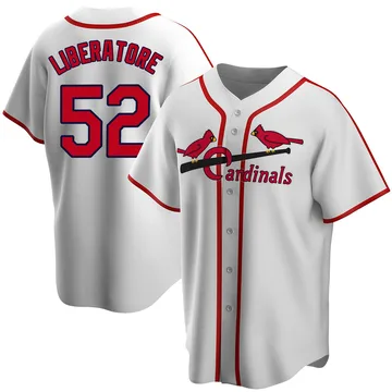 Matthew Liberatore Men's St. Louis Cardinals Home Cooperstown Collection Jersey - White