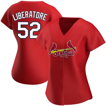 Matthew Liberatore Women's St. Louis Cardinals Authentic Alternate Jersey - Red