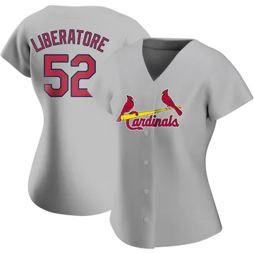 Matthew Liberatore Women's St. Louis Cardinals Authentic Road Jersey - Gray