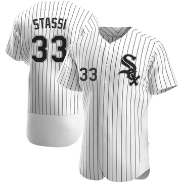 Max Stassi Men's Chicago White Sox Authentic Home Jersey - White