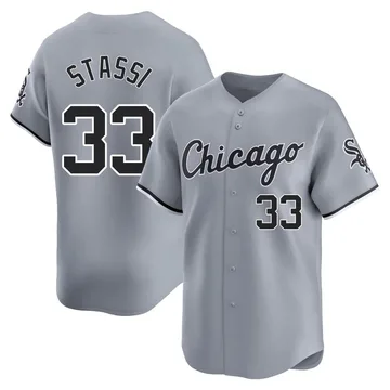 Max Stassi Men's Chicago White Sox Limited Road Jersey - Gray