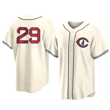 Michael Busch Men's Chicago Cubs Replica 2022 Field Of Dreams Jersey - Cream