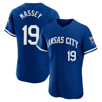 Michael Massey Men's Kansas City Royals Authentic 2022 Alternate Jersey - Royal