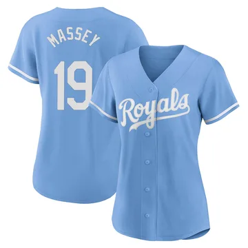 Michael Massey Women's Kansas City Royals Authentic 2022 Alternate Jersey - Light Blue