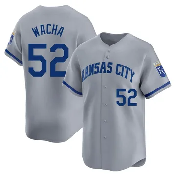 Michael Wacha Men's Kansas City Royals Limited Away Jersey - Gray