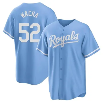 Michael Wacha Men's Kansas City Royals Replica 2022 Alternate Jersey - Light Blue