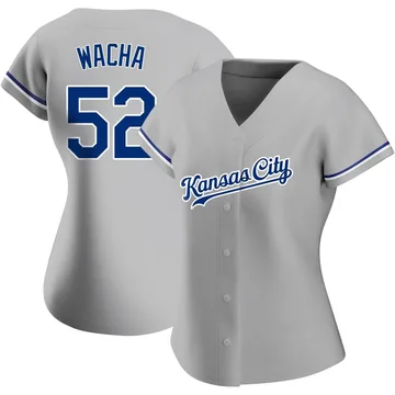 Michael Wacha Women's Kansas City Royals Authentic Road Jersey - Gray