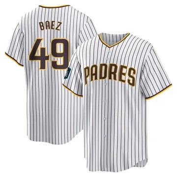 Michel Baez Men's San Diego Padres Replica 2024 World Tour Seoul Series Home Jersey - White