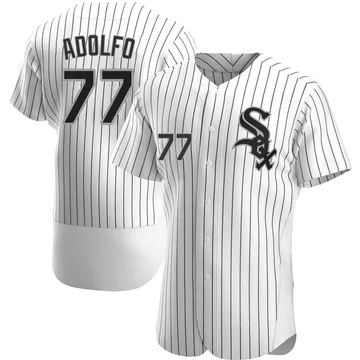 Micker Adolfo Men's Chicago White Sox Authentic Home Jersey - White