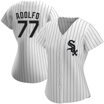 Micker Adolfo Women's Chicago White Sox Authentic Home Jersey - White