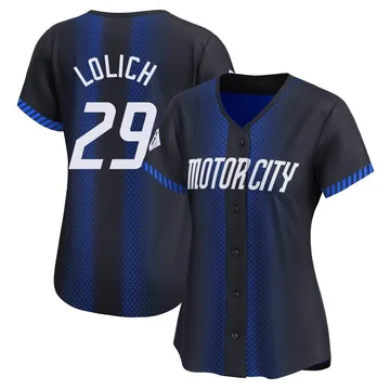 Mickey Lolich Women's Detroit Tigers Limited 2024 City Connect Jersey - Blue