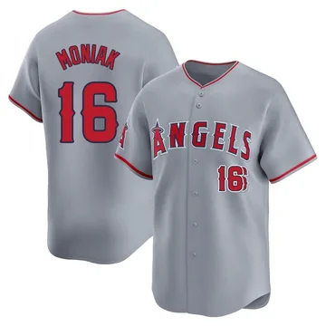 Mickey Moniak Men's Los Angeles Angels Limited Away Jersey - Gray